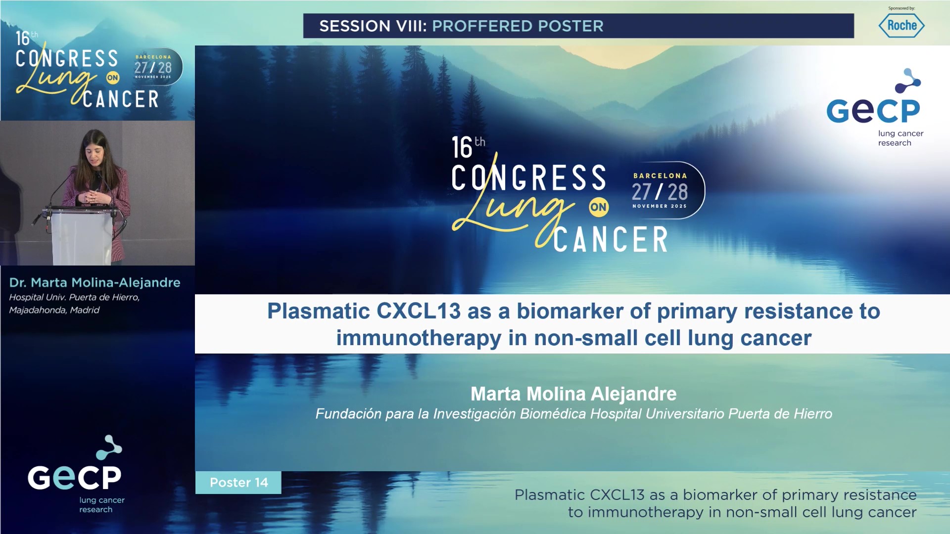 Poster 14: Plasmatic CXCL13 as a biomarker of primary resistance to immunotherapy in non-small cell lung cancer